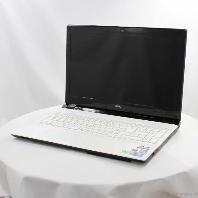 (中古)NEC 格安安心パソコン LAVIE Note Standard PC-NS700EAW-KS クリスタルホワイト (Windows 10)(344-ud)