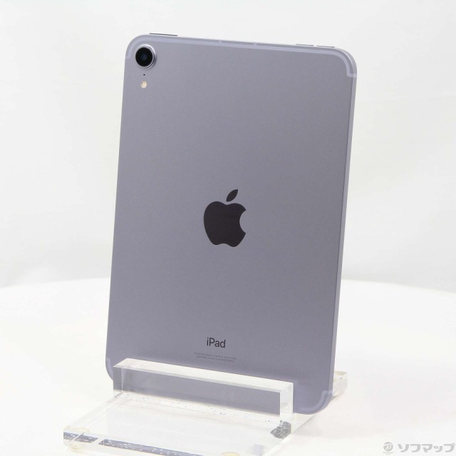 (中古)Apple iPad mini 第6世代 64GB パープル MK8E3J/A docomoロック解除SIMフリー(295-ud)