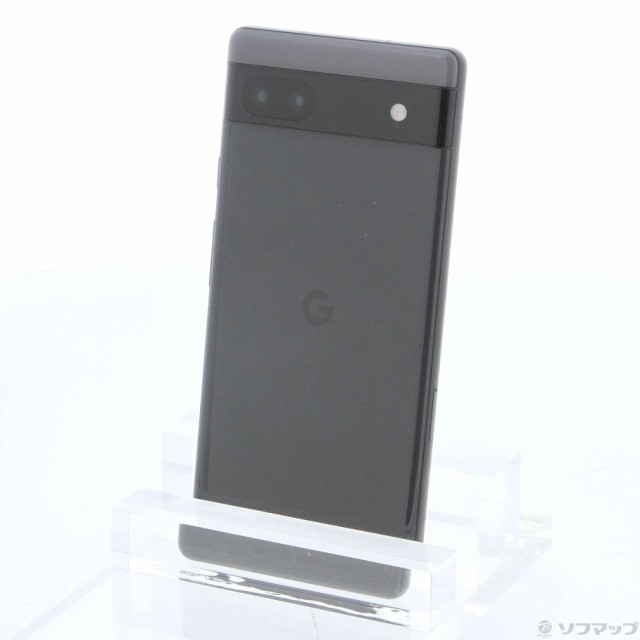 (中古)GOOGLE Google Pixel 6a 128GB チャコール GB17L au SIMフリー(305-ud)