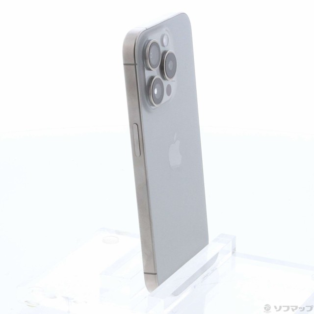 (中古)Apple iPhone15 Pro 128GB ナチュラルチタニウム MTU93J/A SIMフリー(305-ud)