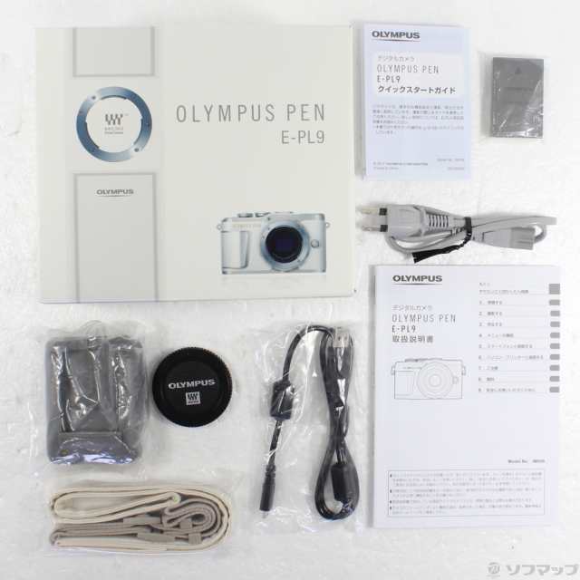 (中古)OLYMPUS OLYMPUS PEN E-PL9 ボディ ホワイト(297-ud)