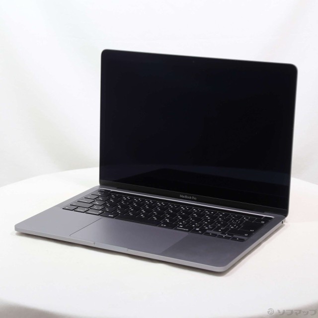 (中古)MacBook Pro 13.3-inch Late 2020 MYD92J/A M1 8コアCPU_8コアGPU 8GB SSD512GB スペースグレイ (12.6 Monterey)(258-ud)