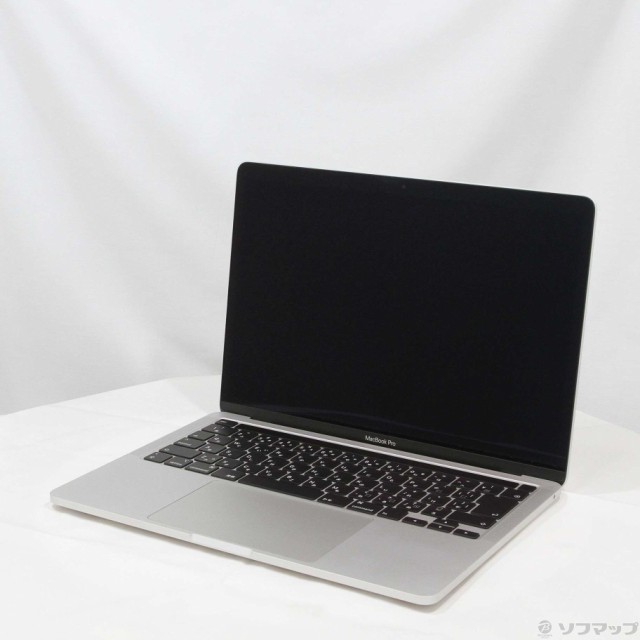 (中古)Apple MacBook Pro 13.3-inch Mid 2020 MXK62J/A Core_i5 1.4GHz 16GB SSD256GB シルバー (10.15 Catalina)(269-ud)