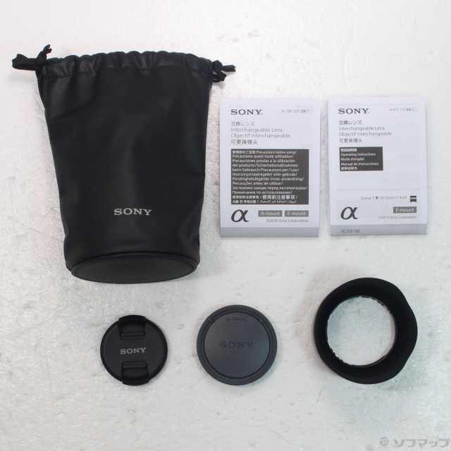 (中古)SONY Sonnar T FE 55mm F1.8 ZA SEL55F18Z (Eレンズ)(349-ud)