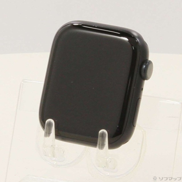 (中古)Apple Apple Watch Series 9 GPS 45mm ミッドナイトアルミニウムケース バンド無し(349-ud)