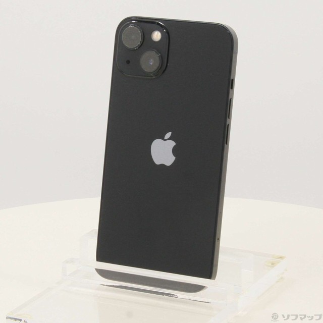 (中古)Apple iPhone13 128GB ミッドナイト MLNC3J/A SIMフリー(352-ud)