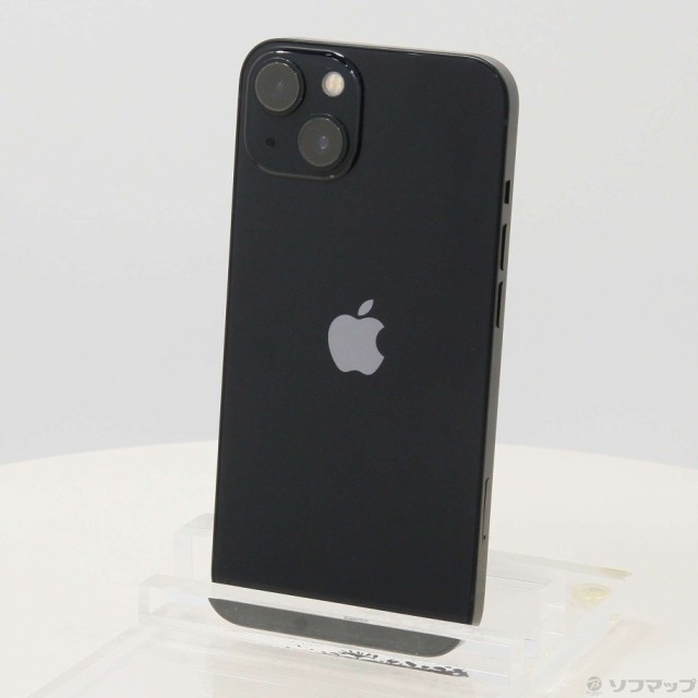 (中古)Apple iPhone13 128GB ミッドナイト MLNC3J/A SIMフリー(269-ud)