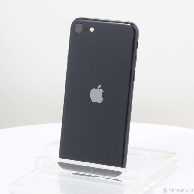 (中古)Apple iPhone SE 第3世代 128GB ミッドナイト MMYF3J/A SIMフリー(251-ud)