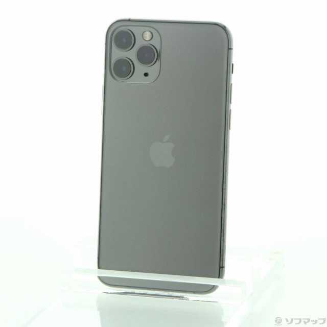 (中古)Apple iPhone11 Pro 256GB スペースグレイ MWC72J/A SIMフリー(269-ud)