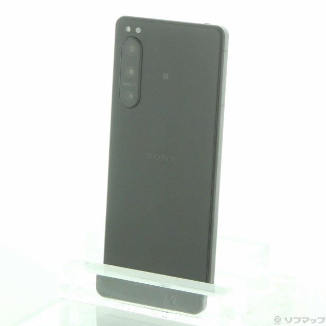 (中古)SONY Xperia 5 IV 128GB ブラック A204SO Softbank SIMフリー(344-ud)