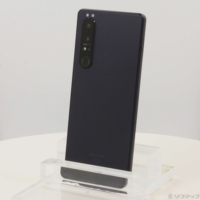 (中古)SONY Xperia 1 III 256GB フロストパープル SO-51B docomoロック解除SIMフリー(269-ud)