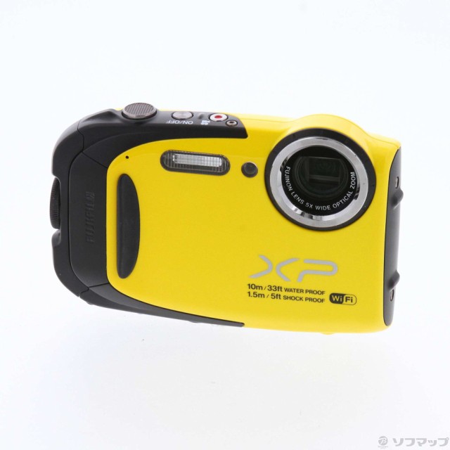 (中古)FUJIFILM FinePix XP70 Y (1640画素/5倍/防水/イエロー/SDXC)(196-ud)