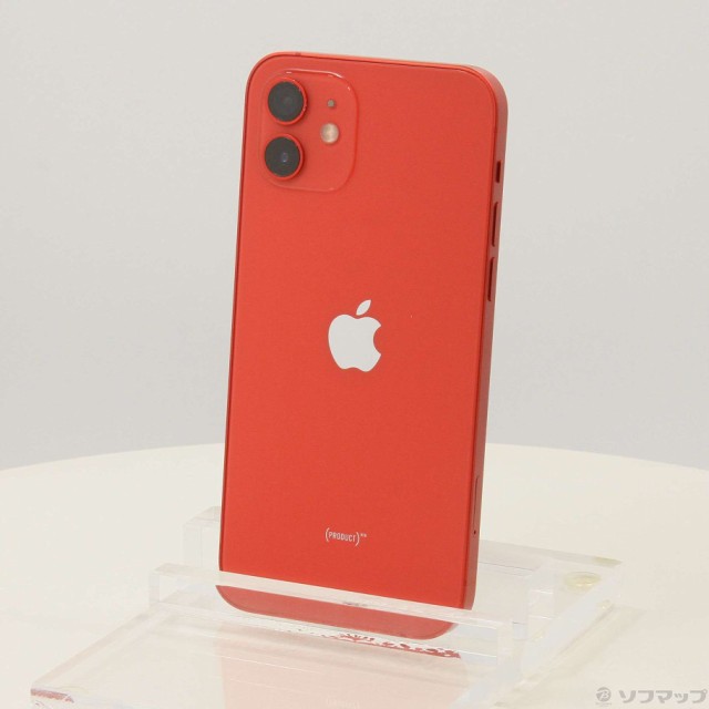 (中古)Apple iPhone12 128GB プロダクトレッド MGHW3J/A SIMフリー(269-ud)