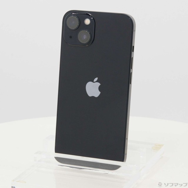 (中古)Apple iPhone13 128GB ミッドナイト MLNC3J/A SIMフリー(269-ud)