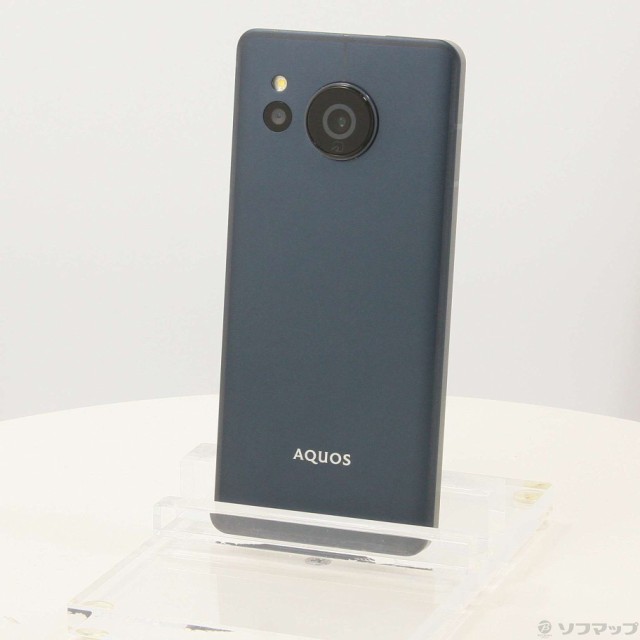 (中古)SHARP AQUOS sense8 128GB コバルトブラック SH-M26 SIMフリー(196-ud)の通販は