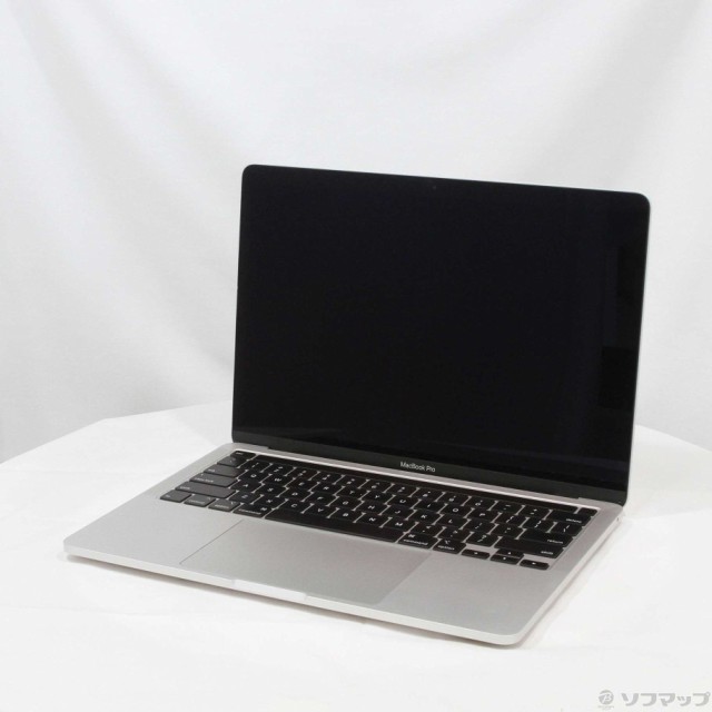 (中古)Apple MacBook Pro 13.3-inch Mid 2020 MXK62J/A Core_i5 1.4GHz 16GB SSD256GB シルバー (10.15 Catalina)(198-ud)