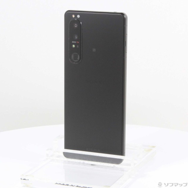 (中古)SONY Xperia 1 III 512GB フロストブラック XQ-BC42 SIMフリー(368-ud)