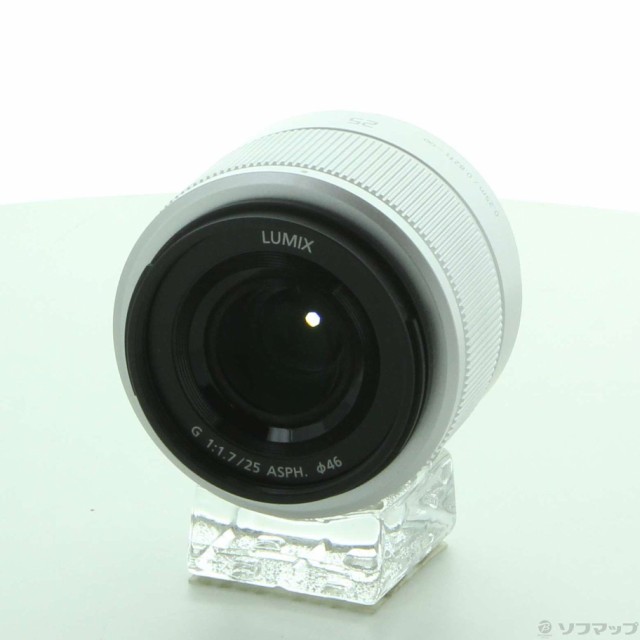 (中古)Panasonic LUMIX G 25mm/F1.7 ASPH. シルバー(262-ud)