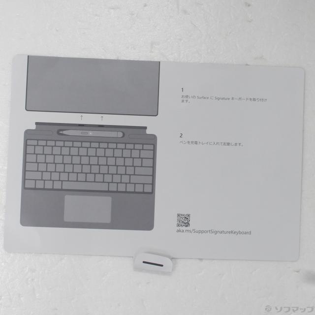 中古)Microsoft Surface Pro Signature キーボード ポピーレッド 8X7
