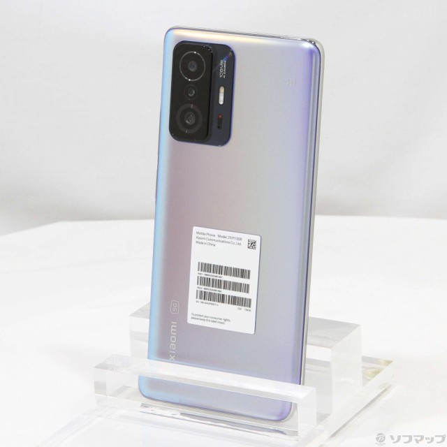 (中古)Xiaomi Xiaomi 11T Pro 128GB セレスティアルブルー 2107113SR SIMフリー(349-ud)の通販は