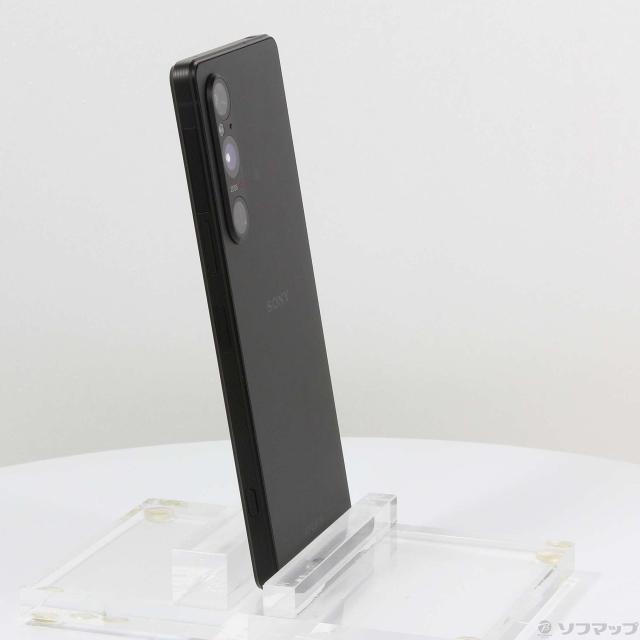 中古)SONY Xperia 1 V 256GB ブラック SOG10 au SIMフリー(276-ud 