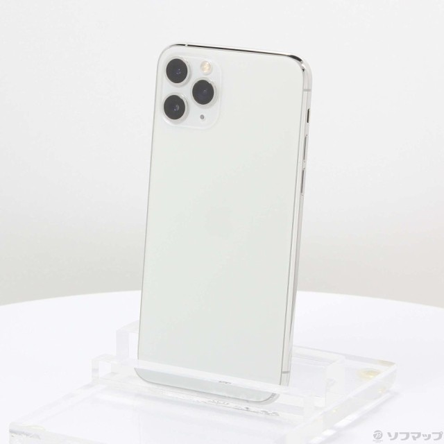 (中古)Apple iPhone11 Pro 256GB シルバー MWC82J/A SIMフリー(269-ud)