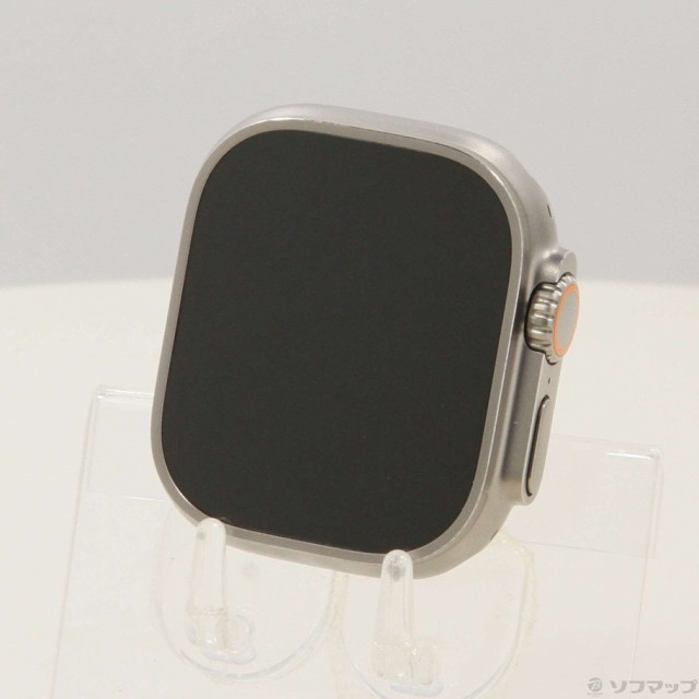 (中古)Apple Apple Watch Ultra GPS + Cellular 49mm チタニウムケース バンド無し(262-ud)