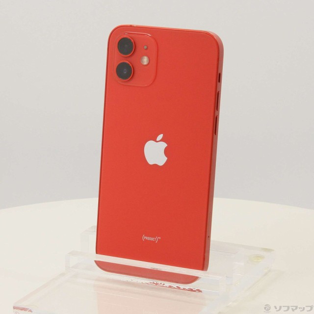 (中古)Apple iPhone12 128GB プロダクトレッド MGHW3J/A SIMフリー(295-ud)