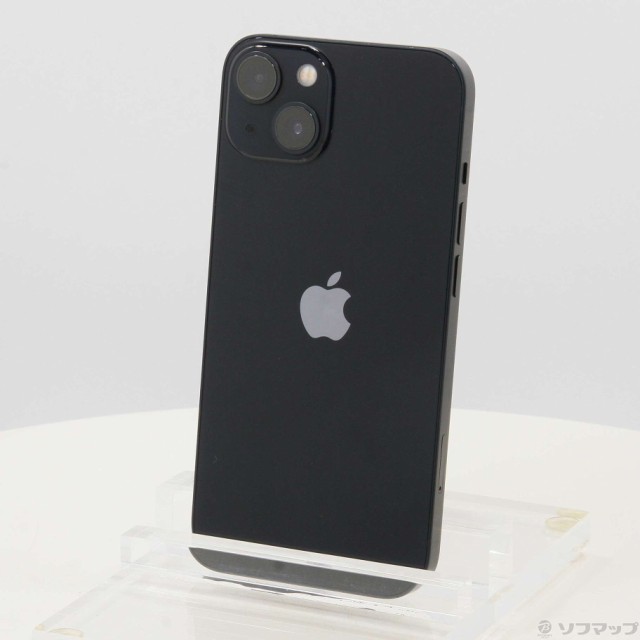 (中古)Apple iPhone13 128GB ミッドナイト MLNC3J/A SIMフリー(344-ud)