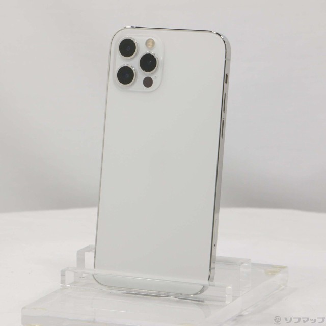 (中古)Apple iPhone12 Pro 256GB シルバー MGMA3J/A SIMフリー(368-ud)