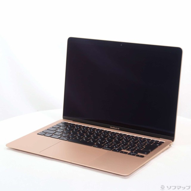 (中古)Apple MacBook Air 13.3-inch Late 2020 MGND3J/A Apple M1 8コアCPU_7コアGPU 16GB SSD256GB ゴールド (12.6 Monterey)(344-ud)