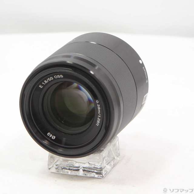 (中古)SONY E 50mm F1.8 OSS ブラック (SEL50F18B) (Eレンズ)(377-ud)