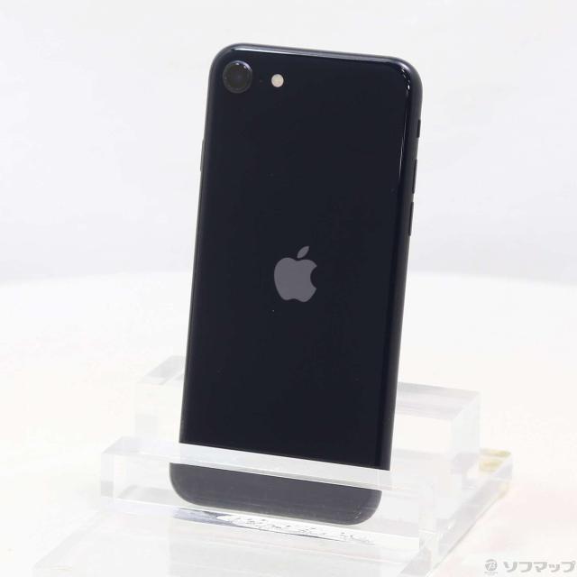 中古)Apple iPhone SE 第3世代 128GB ミッドナイト MMYF3J/A SIMフリー 