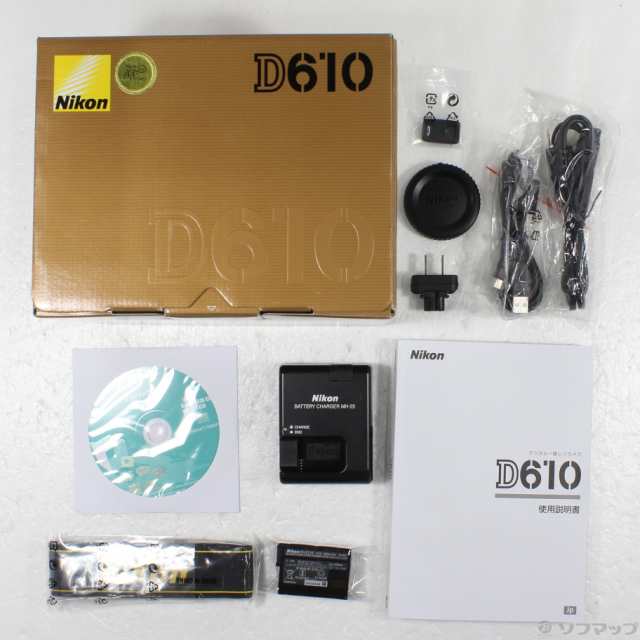 (中古)Nikon Nikon D610 ブラック(344-ud)