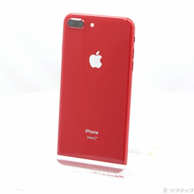 (中古)Apple iPhone8 Plus 256GB プロダクトレッド MRTM2J/A SIMフリー(377-ud)の通販は