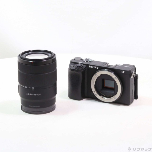 (中古)SONY (展示品) α6400 ILCE-6400M 高倍率ズームレンズキット ブラック(377-ud)