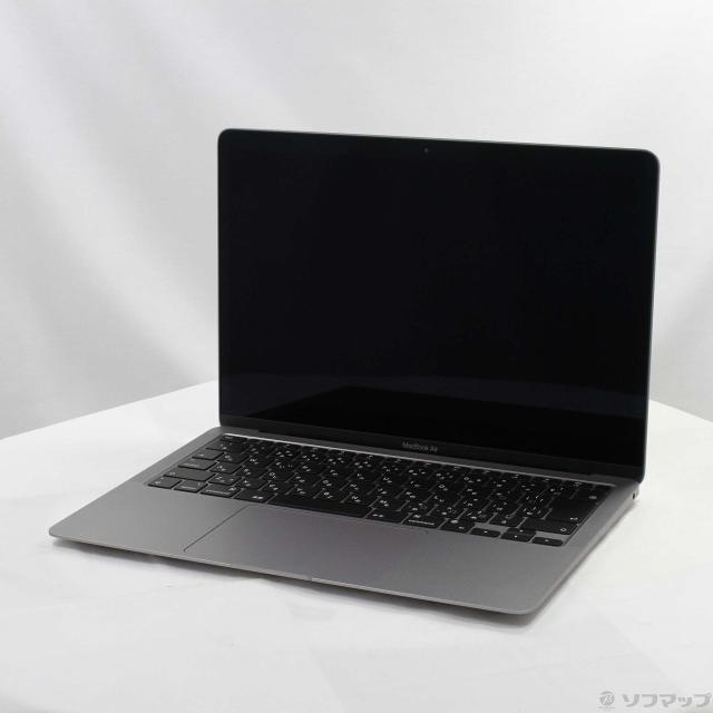 (中古)MacBook Air 13.3-inch Late 2020 MGN63J/A M1 8コアCPU_7コアGPU 8GB SSD256GB スペースグレイ (12.6 Monterey)(196-ud)の通販は
