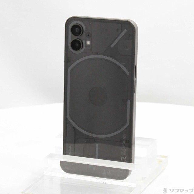 (中古)Nothing Phone(1) 256GB ブラック A10400013 SIMフリー(352-ud)