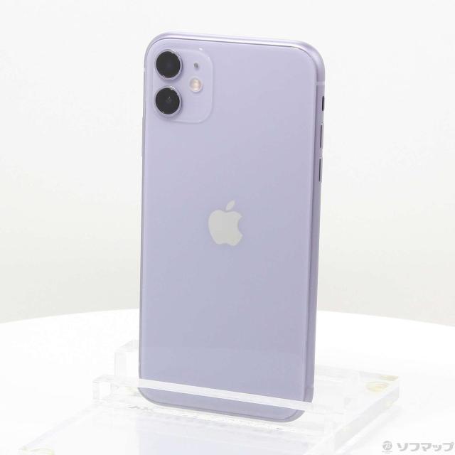 iPhone11 simフリー 128GB パープル