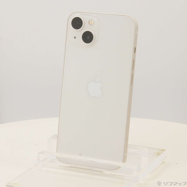 (中古)Apple iPhone13 128GB スターライト MLND3J/A SIMフリー(269-ud)