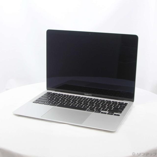 (中古)Apple MacBook Air 13.3-inch Late 2020 MGN93J/A Apple M1 8コアCPU_7コアGPU 8GB SSD512GB シルバー (12.6 Monterey)(295-ud)