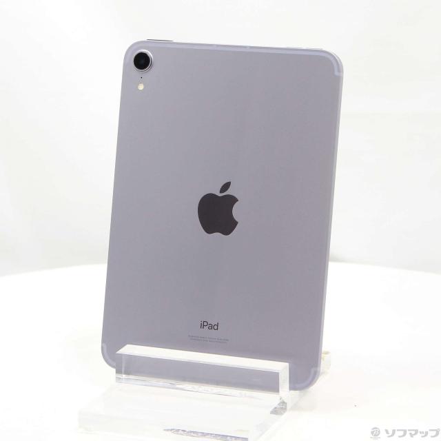 中古)Apple iPad mini 第6世代 64GB パープル MK8E3J/A SIMフリー(196-ud)