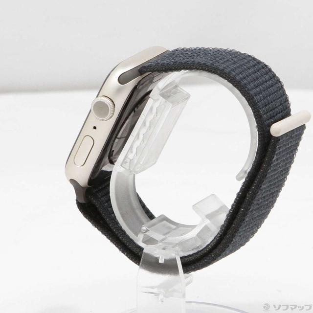 Apple Watch Series 9（GPSモデル）- 45mmスターライトアルミニウム