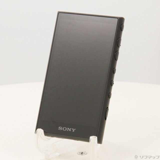 (中古)SONY WALKMAN A100シリーズ メモリ16GB+microSD ブラック NW-A105HN B(198-ud)