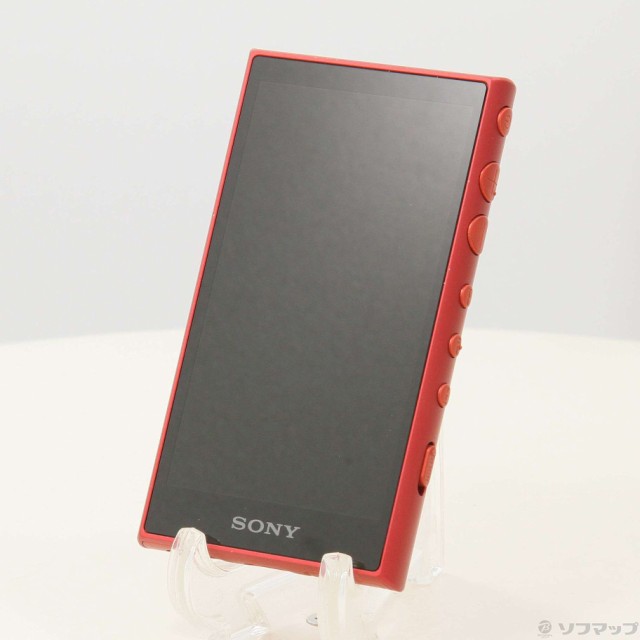 (中古)SONY WALKMAN A100シリーズ メモリ32GB+microSD レッド NW-A106(349-ud)