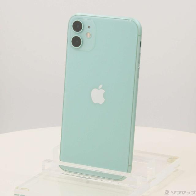 Apple SIMフリー iPhone11 128GB グリーン MWM62J/A