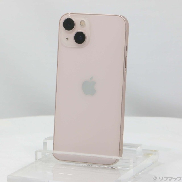 (中古)Apple iPhone13 128GB ピンク MLNE3J/A SIMフリー(348-ud)