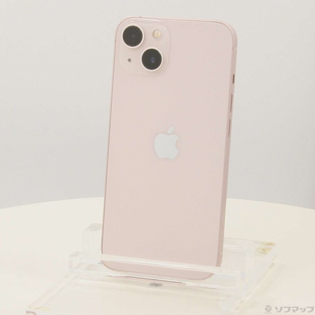 (中古)Apple iPhone13 128GB ピンク MLNE3J/A SIMフリー(269-ud)