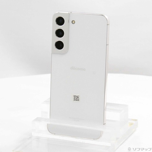 (中古)SAMSUNG GALAXY S22 256GB ファントムホワイト SC-51C docomo SIMフリー(352-ud)