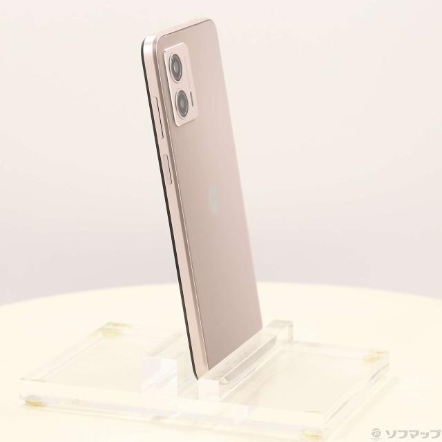 中古)Motorola moto g53y 5G 128GB ペールピンク MOSAD3 Y